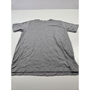 Sunspel Shirt Mens 2XL Gray 100% Cotton Made In England Crewneck Tee Casual
